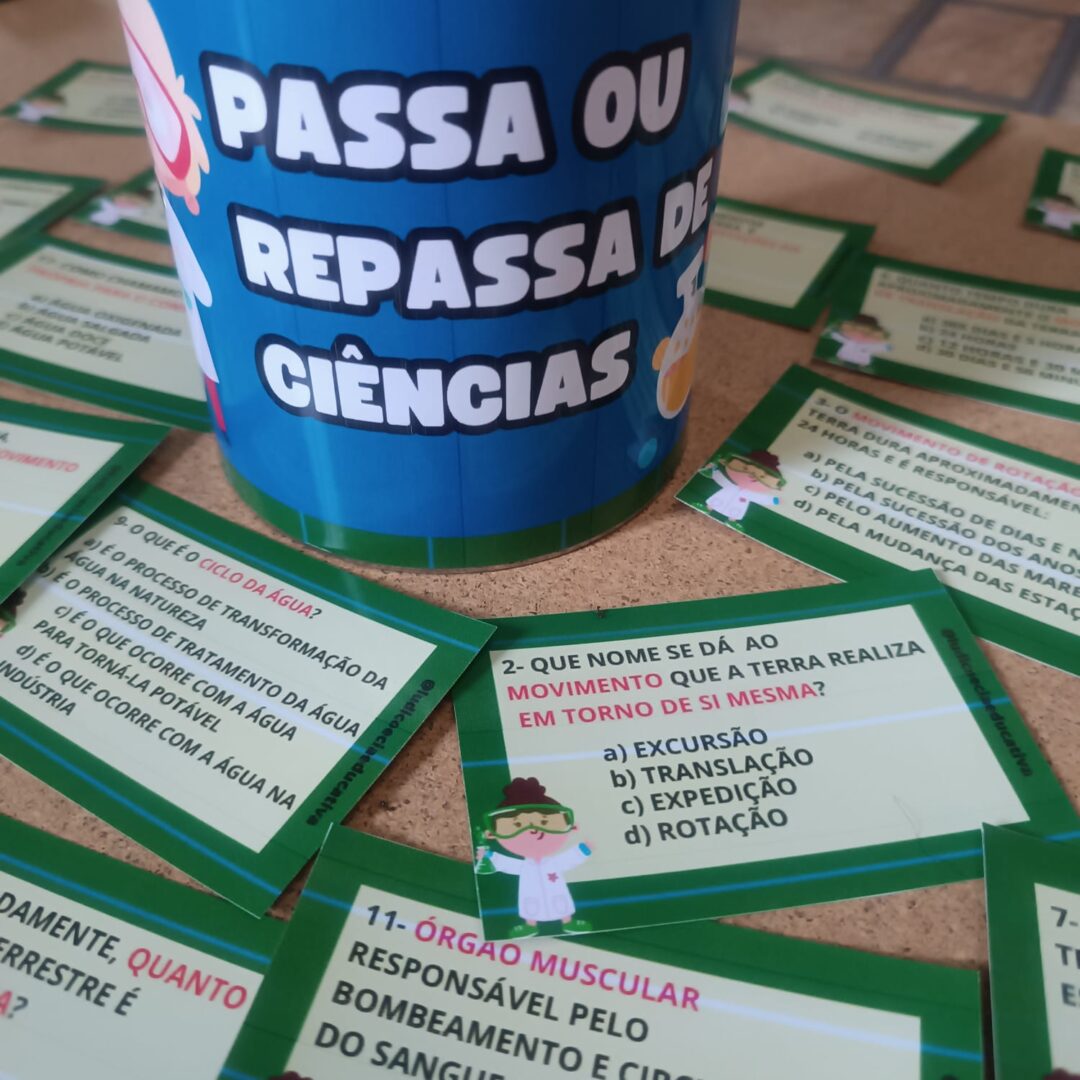 👩🏽🔬 Passa ou repassa de Ciências🔬