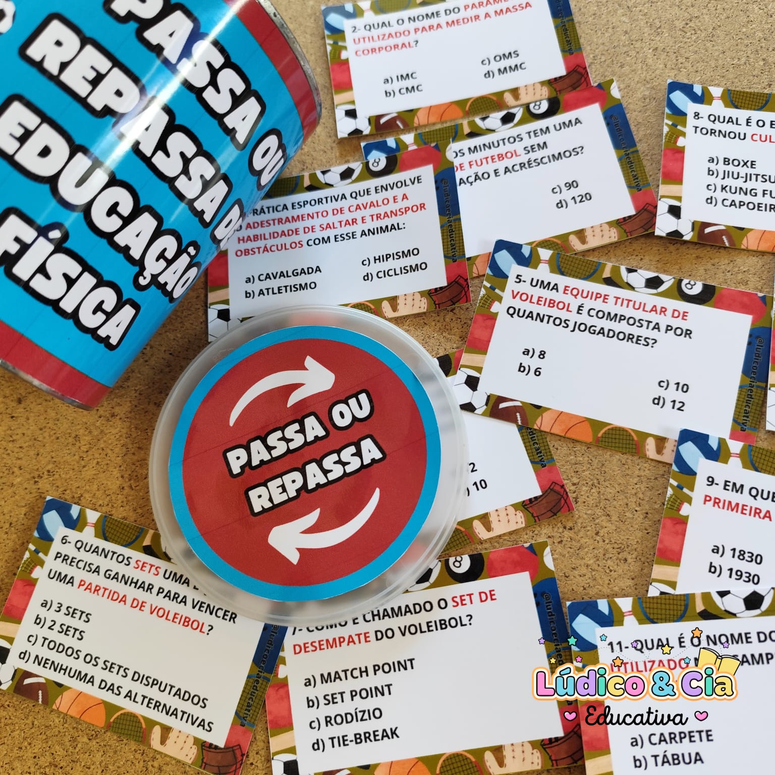 ⚽Passa ou repassa de educação física - Imagem 2
