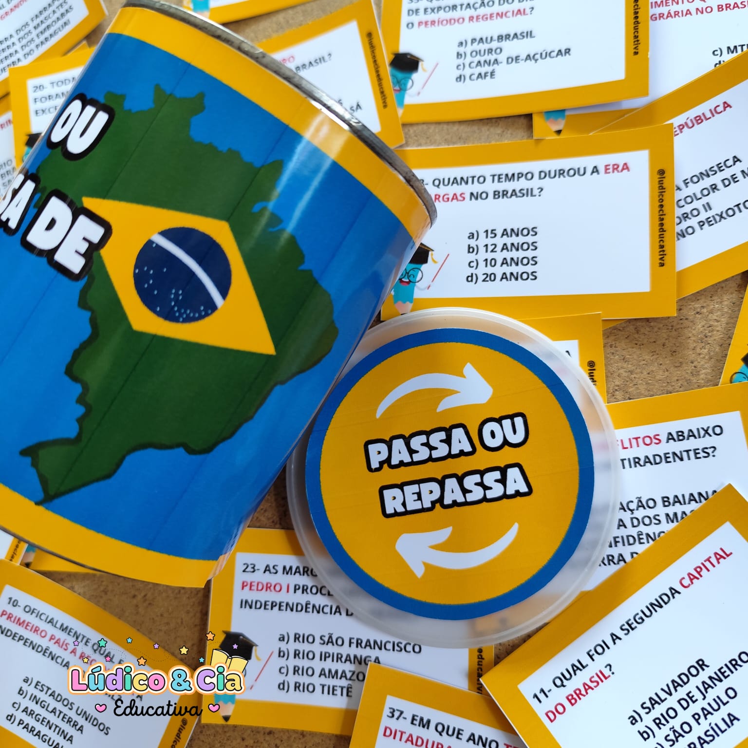 📜 Passa ou repassa de História do Brasil - Imagem 2